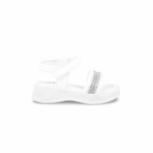 Sandalias Tacón Niñas Blanco Estilo Formal KD9920 - Product Image 4