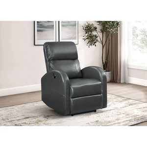 เก้าอี้ปรับเอนเมกเลีย พาวเวอร์สีเทา เบาะนั่งหุ้มผ้าที่นั่งสบาย - Product Image 1