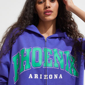 Sudadera con Capucha de Manga Larga para Mujer, Invierno, con Logotipo Impreso, Talla Grande, Personalizable - Product Image 2