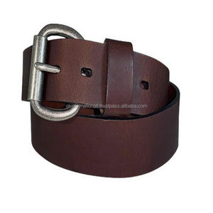 Ceinture décontractée en cuir pleine fleur noir dernier modèle pour unisexe boucle à roulettes en argent mat solide tailles personnalisées ceinture de mode pour hommes - Product Image 3
