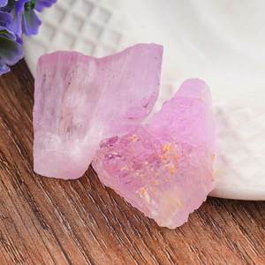 Pierre précieuse Kunzite d'Afghanistan 100% naturelle, sélectionnée à la main, 18x32MM, 2 pièces, cristaux bruts pour la fabrication de bijoux - Product Image 2
