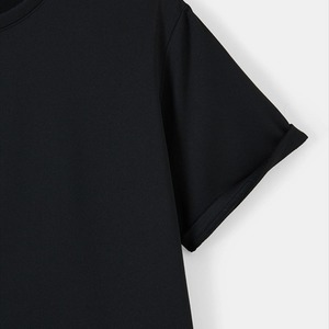 เสื้อยืดคอตตอน 100% แขนสั้น ไมโครไฟเบอร์ พิมพ์ลาย  ขายส่ง  ไม่มีโลโก้  รับทำแบรนด์  สีพื้น  ผ้าไม่ยับ - Product Image 4