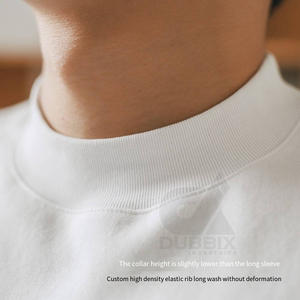 T-shirt uni à manches longues pour homme, idéal pour la gym, l'entraînement, le fitness, la course à pied, personnalisable avec broderie, séchage rapide, 2026 - Product Image 4