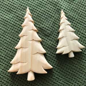Árbol de Navidad de Madera y MDF para Decoración Festiva de Estantes Navideños - Product Image 5