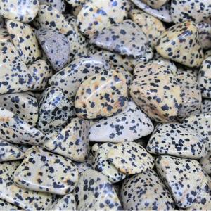 Piedras pulidas de jaspe dalmático natural, jaspe moteado, cristal curativo para Reiki, meditación, energía, decoración, venta al por mayor - Product Image 6