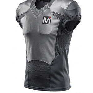 Ensemble d'uniformes de football américain de luxe, panneaux en spandex sublimés, coutures renforcées, vêtements de football de ligue professionnelle - Product Image 5