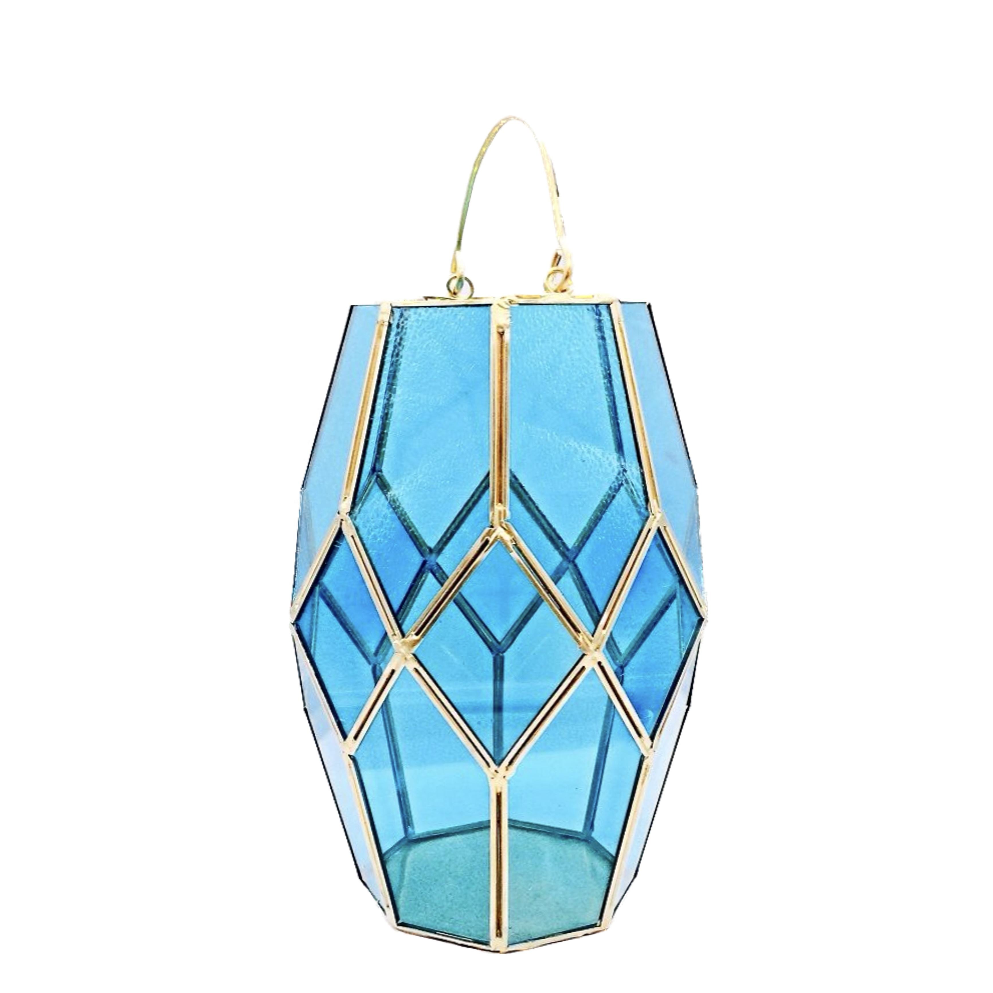 Plain Sky Blue Glass