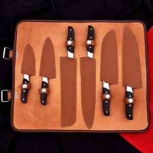 Juego de Cuchillos Profesionales de Cocina, Juego de Cuchillos de Acero Inoxidable, Cuchillo Kiritsuke, Chef, Santoku, Nariki, Deshuesador, Multiusos, Pelador - Product Image 5