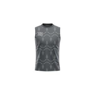 Maillot de football 7 sur 7 personnalisable grande taille, coupe confortable, premium, élégant, ajusté, sans manches, respirant - Product Image 5