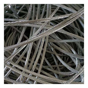 Fil de récupération en aluminium blanc argenté non allié de qualité supérieure 6063, pureté élevée, produit d'usine - Product Image 2