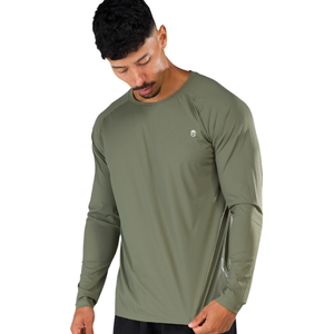 Chemise de sport à manches longues pour homme, respirante, légère, pour la salle de sport, la remise en forme, les vêtements de sport - Product Image 3