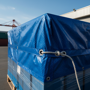 Feuille de polyéthylène industrielle extra épaisse et résistante, imperméable à toutes les intempéries, en PVC, pour la construction industrielle et les applications extérieures - Product Image 4