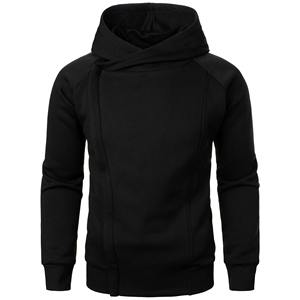 <b>Men</b> Hooded Knit Sweater <b>Black</b> and Blue <b>Men</b> Hooded Sweater <b>Men</b> Knitted <b>Hoodie</b> <b>Men</b> Knit <b>Hoodie</b> <b>Men</b> Slim Fit Sweater <b>Men</b> Rag - Product Image 6