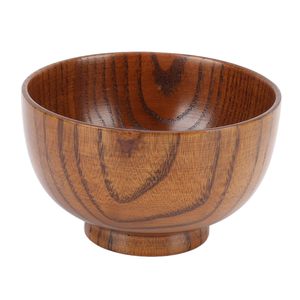 Bol de service en bois artisanal naturel pour salade, cuisine, salle à manger, décoration intérieure - Product Image 5