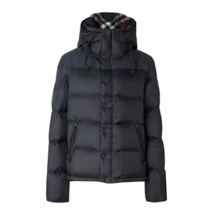 Nouvelle conception de veste d'hiver matelassée pour homme, manches longues, coupe ajustée, col montant en toile, logo sur le devant, écologique, sur mesure - Product Image 4