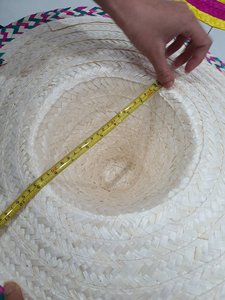 Mexican Sombrero <b>Straw</b> <b>Hat</b> Wide Brim Eco Friendly Natural <b>Straw</b> Material for Festival Party and Sun Protection - Product Image 5