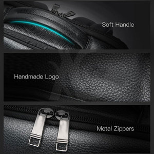Mochilas de moda de cuero con logotipo personalizado, diseño moderno y cómodo, personalizadas a bajo precio - Product Image 2