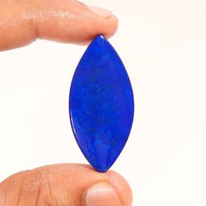 Lapis Lazuli ธรรมชาติ Marquise Cabochon หลวมพลอยสีน้ำเงินเข้มขัดสำหรับการทำเครื่องประดับและการรักษาใช้ - Product Image 3