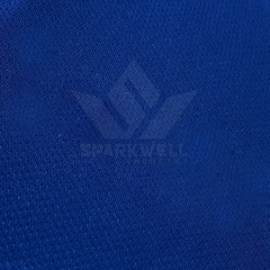 Ensemble maillot de football bleu et short blanc pour homme, personnalisable par sublimation, respirant, en polyester, uniforme pour adultes - Product Image 6