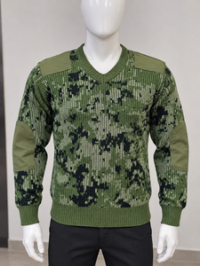 Pull d'hiver personnalisé pour homme, pull à manches longues en tricot, jersey respirant, séchage rapide, ODM - Product Image 1