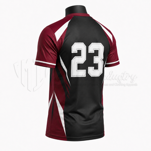 Camiseta de fútbol personalizada para hombre, ropa deportiva, uniforme de equipo de fútbol con cuello en V y manga corta, camisa atlética transpirable de alto rendimiento - Product Image 4
