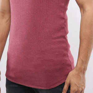 Camiseta Deportiva Ligera y Transpirable de Punto para Hombre, de Secado Rápido, para Uso en Exteriores, Cuello en V, Estilo Urbano - Product Image 3