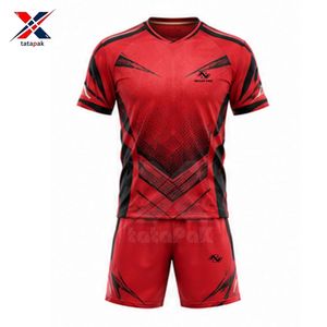 Stylish Football Jersey Set Polyester & Jacord Material For Unisex Adults & Youth <b>Soccer</b> School Clubs & Academies Teamwear Use - Product Image 5