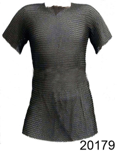 ไวกิ้งเกราะจดหมายโซ่ที่มีเครื่องดูดควันสีดำโบราณ - Product Image 2