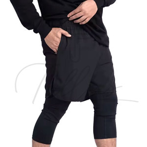 Nuevos Pantalones Cortos Deportivos Awrah de Color Sólido con Marca Personalizada a Bajo Precio, Pantalones Cortos Awrah Transpirables para Hombre, Nuevo Estilo - Product Image 1