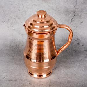 Jarra de Agua de Cobre de Diseño Minimalista, Apta para Servir en la Cocina, Uso Doméstico Regular y para Huéspedes, Venta al por Mayor desde India - Product Image 2