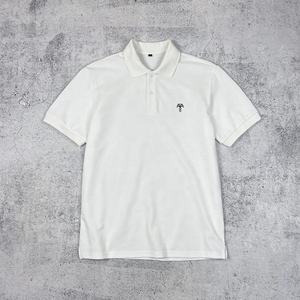<b>Small</b> Embroidery <b>Chest</b> Logo Polo Shirt for Men Streetwear Wholesale Casual Wear Short Sleeves Down Collar Men's Polo Shirts - Product Image 1