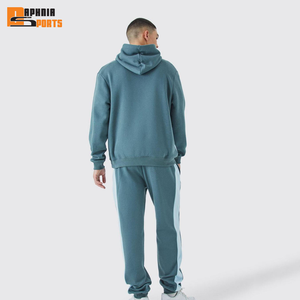 Fabricante de Conjuntos Deportivos Personalizados, Sudaderas con Capucha y Pantalones Deportivos Holgados de Alta Calidad para Hombre - Product Image 2