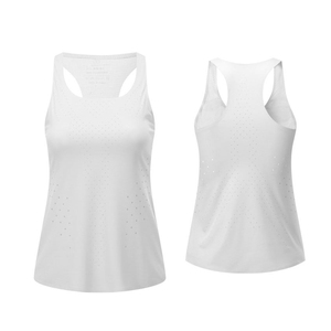 Camiseta Deportiva para Mujer, de Secado Rápido, Transpirable, al por Mayor, con Cuello Cuadrado Elegante, Ligera, sin Costuras, para Deportes Activos - Product Image 5