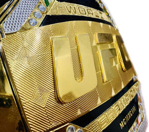 Cinturón de Campeonato UFC en Oferta, Cinturón de Lucha Libre Personalizado, Cinturones de Metal de Zinc y Latón para Campeonatos de Peso Pesado - Product Image 3