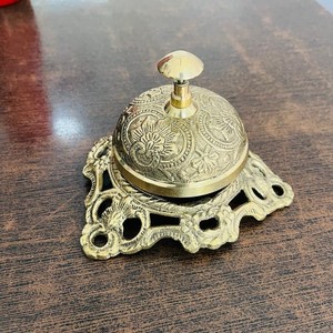 Campana de Latón para Mostrador, Sonido Fuerte, Campana de Escritorio para Recepción de Hotel, Restaurante, Oficina, Mesa y Uso en el Hogar - Product Image 4