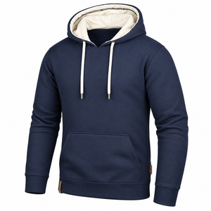 Sudadera con Capucha de Felpa Francesa de 320 g/m² para Hombre, Algodón, Impresión de Logotipo Personalizado, Marca Privada, Fabricante de Ropa al por Mayor - Product Image 4