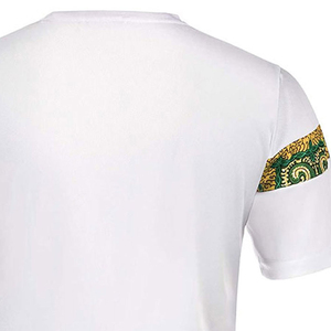 Conjunto de Camiseta de Manga Corta con Cuello en V y Pantalones Cortos Holgados para Hombre, Transpirable y Antiarrugas, de Poliéster/Algodón, Ropa Casual 2026 - Product Image 6