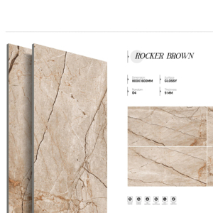 Dalles de porcelaine brillante Regal Crystal Gloss 800x1600 1200x1800 750x1500mm, conçues pour les intérieurs et extérieurs résidentiels modernes et luxueux - Product Image 1