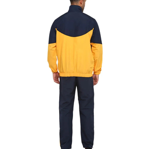ชุดวอร์มผู้ชายแบบ Color Blocking แขนยาว ซิปปิด ระบายอากาศได้ดี สไตล์สปอร์ต เหมาะสำหรับใส่ในฤดูใบไม้ร่วง มีกระเป๋าข้าง ทรงปกติ - Product Image 2