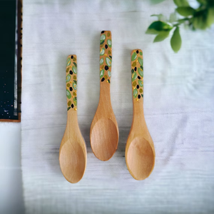 Cuchara de postre con diseño artesanal increíble para fiestas de boda, vajilla para postres y helados a precio económico. - Product Image 3