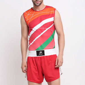 Tenue classique d'arts martiaux, uniforme de boxe, 100% polyester, léger, respirant, adapté aux débutants, aux professionnels, à l'entraînement - Product Image 1