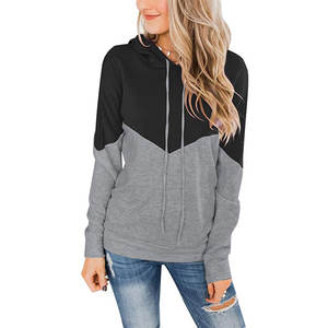 Ensemble de sweat-shirts à capuche surdimensionnés en coton imprimé personnalisé, col rond, crop top, style sport pour femme, hiver - Product Image 1