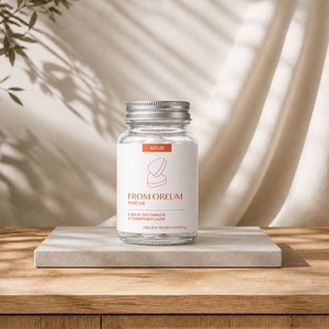 [FROM OREUM] Pasta de Dientes Sólida 60 Tabletas con Sabor a Mandarina de Jeju para una Rutina Bucal en Movimiento - Product Image 3