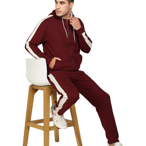 Trajes Deportivos con Cremallera Hechos en Fábrica, Diseño Personalizado al por Mayor, Calidad OEM, Trajes Deportivos con Cremallera Hechos de Algodón - Product Image 5