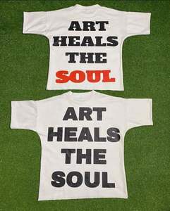 Nueva camiseta personalizada con cuello redondo estilo cuadrado recortado con logotipo frontal de patrón sólido Formal para Look - Product Image 4