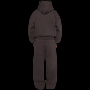Customize Heavyweight Printed Boxy Fit Hoodies Sweatpants Set High Quality Oversized Fleece Drawstring <b>Tracksuits</b> Men 100% - Product Image 5