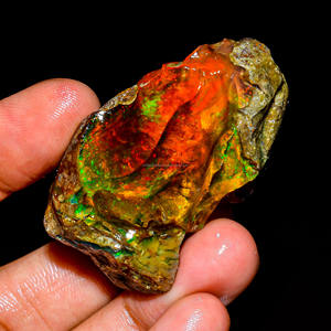 น้ำมันโอปอลจากเอธิโอเปียนไฟแบบ100% อัญมณีหลวมหยาบจากธรรมชาติเกรดชั้นนำที่สวยงามสำหรับทำเครื่องประดับโอปอลน้ำมัน - Product Image 2