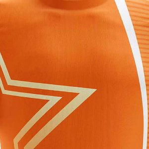 Maillot de football unisexe personnalisé imprimé par transfert thermique, 100 % polyester, tissu mesh respirant, léger, sans manches, col en V - Product Image 3