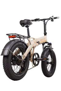 Bicicleta eléctrica plegable deportiva con cuadro de aleación de aluminio, entrega en la UE en un solo día, con frenos de disco dobles y neumáticos gruesos de 20*4.0 - Product Image 2