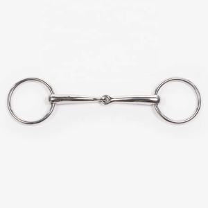 Anneau lâche bradoon, simple articulation, égal 12mm Bradoon Bits Horse Bits 2025 - Product Image 1